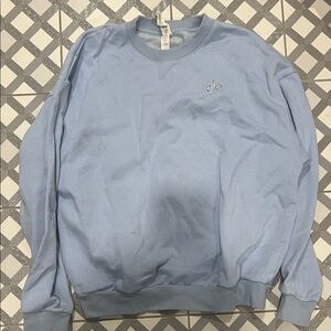 ALO Yoga Light Blue Crew Neck Sweater